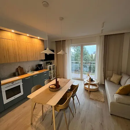 Apartament Morska Melodia Z Balkonem I Miejscem Do Pracy Zdalnej Wladyslawowo Exterior photo