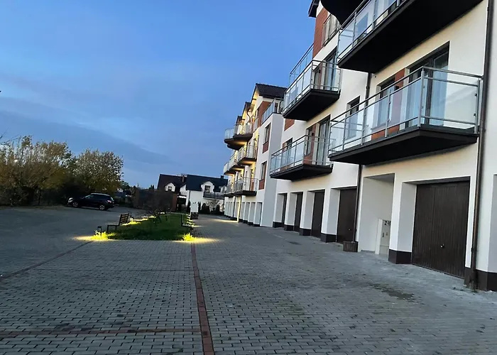 Apartament Morska Melodia Z Balkonem I Miejscem Do Pracy Zdalnej